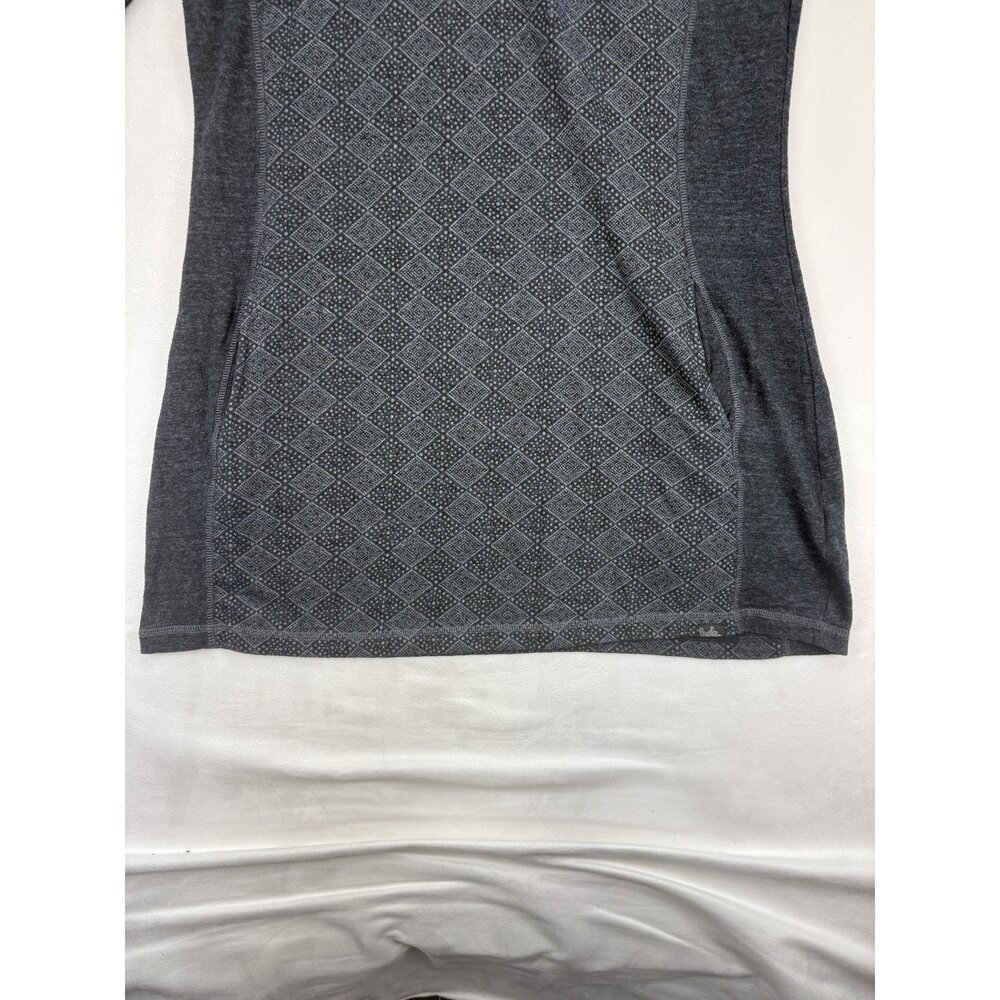 Prana Women's Diamond-Panel Tunic Hoodie Cowl Neck XL - Picture 6 of 9